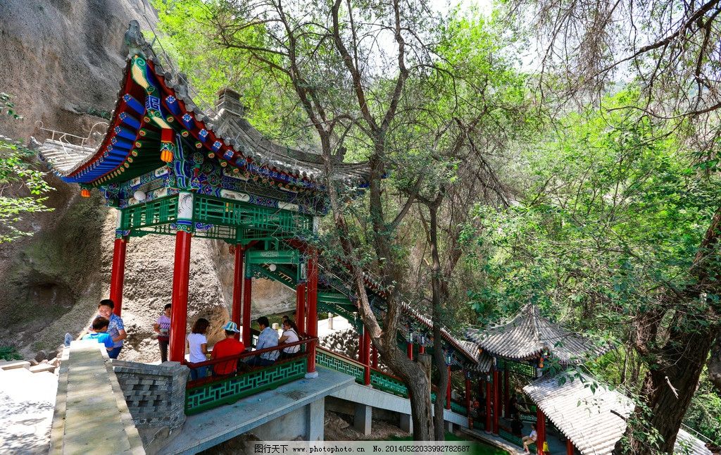 蘭州五泉山，自然美景的圖片展示，蘭州五泉山自然美景圖片展示集
