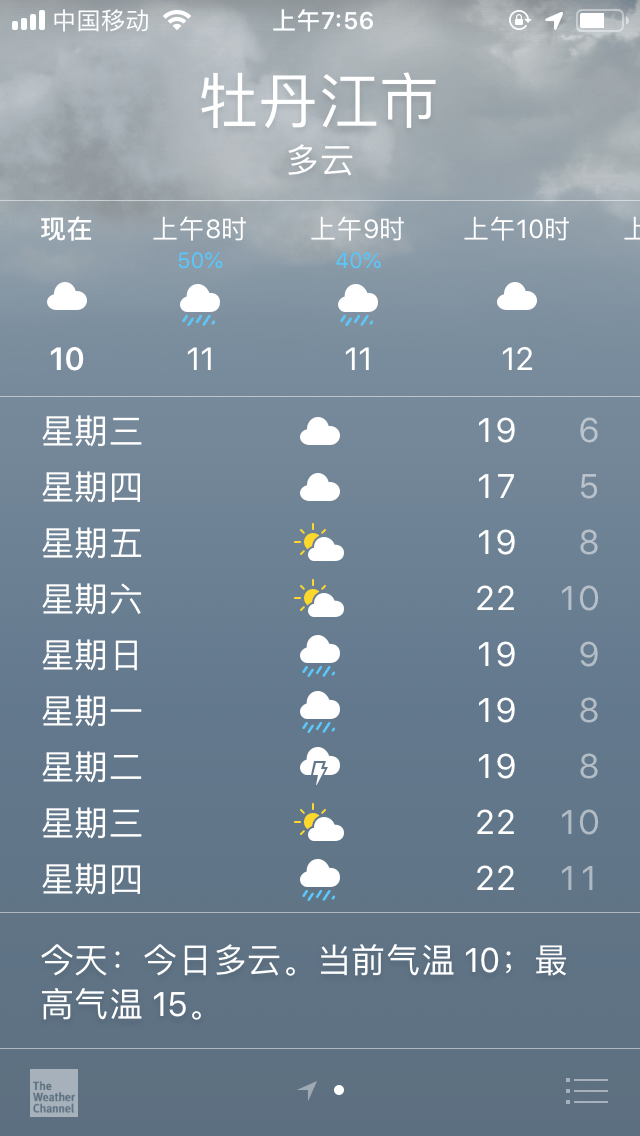 牡丹江天氣預報，未來15天的天氣展望，牡丹江未來15天天氣展望及天氣預報