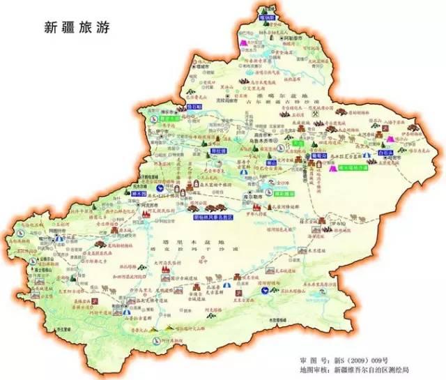 新疆地圖高清版大地圖，探索壯美新疆的詳細(xì)指南，新疆高清地圖詳解，探索壯美新疆的全方位指南