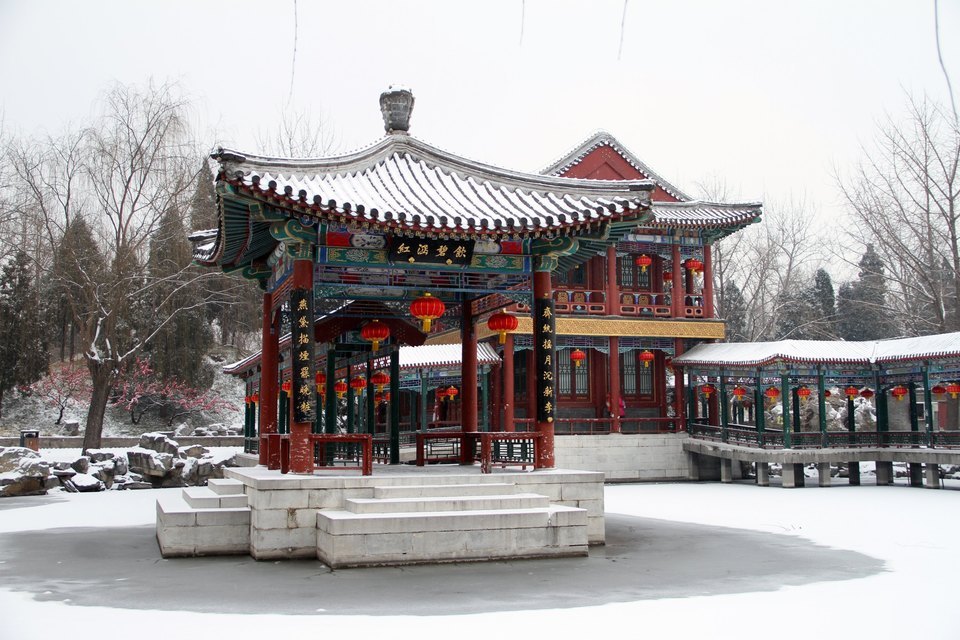 北京大觀園圖片，歷史與藝術(shù)的完美融合，北京大觀園，歷史與藝術(shù)的璀璨融合之圖片展