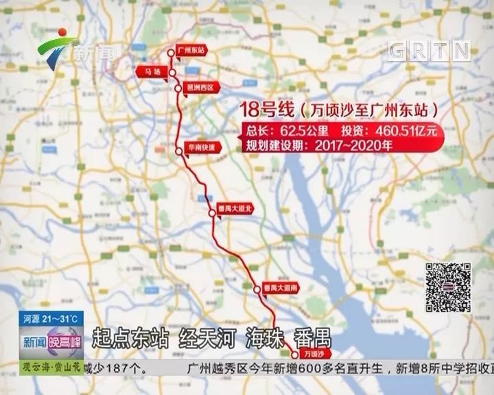 廣州地鐵18號(hào)線，連接未來(lái)的快速通道，廣州地鐵18號(hào)線，未來(lái)快速通道連接城市脈搏