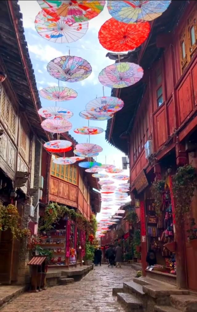麗江古城高清圖片，探尋古城的魅力與韻味，麗江古城魅力與韻味探尋，高清圖片欣賞